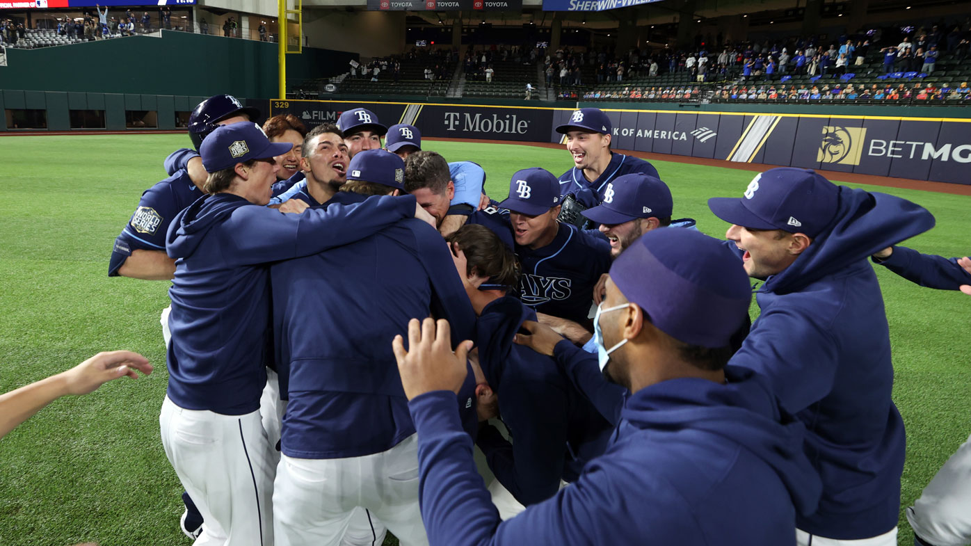 MLB Tampa Bay Rays walk off victory win over LA Dodgers