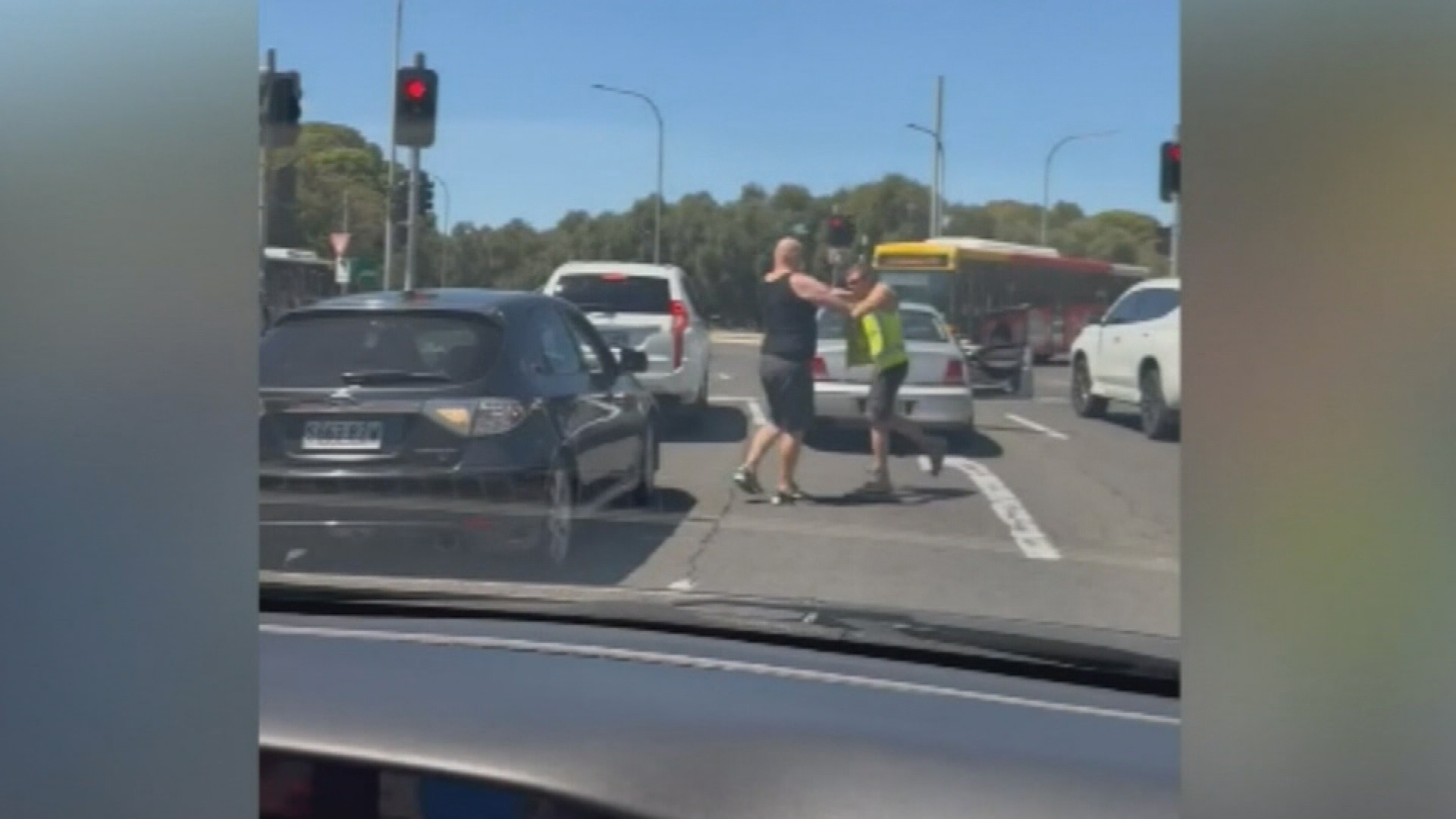 Adelaide road rage