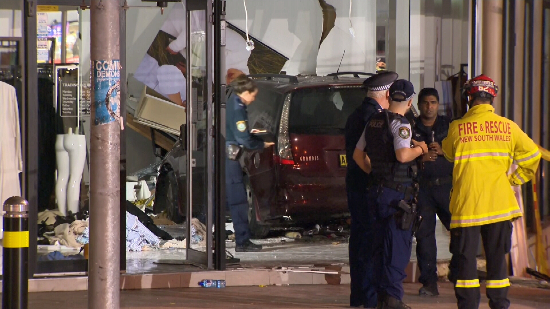 Greenacre crash: 10 people injured after car smashes into hijab store in  western Sydney, Sydney