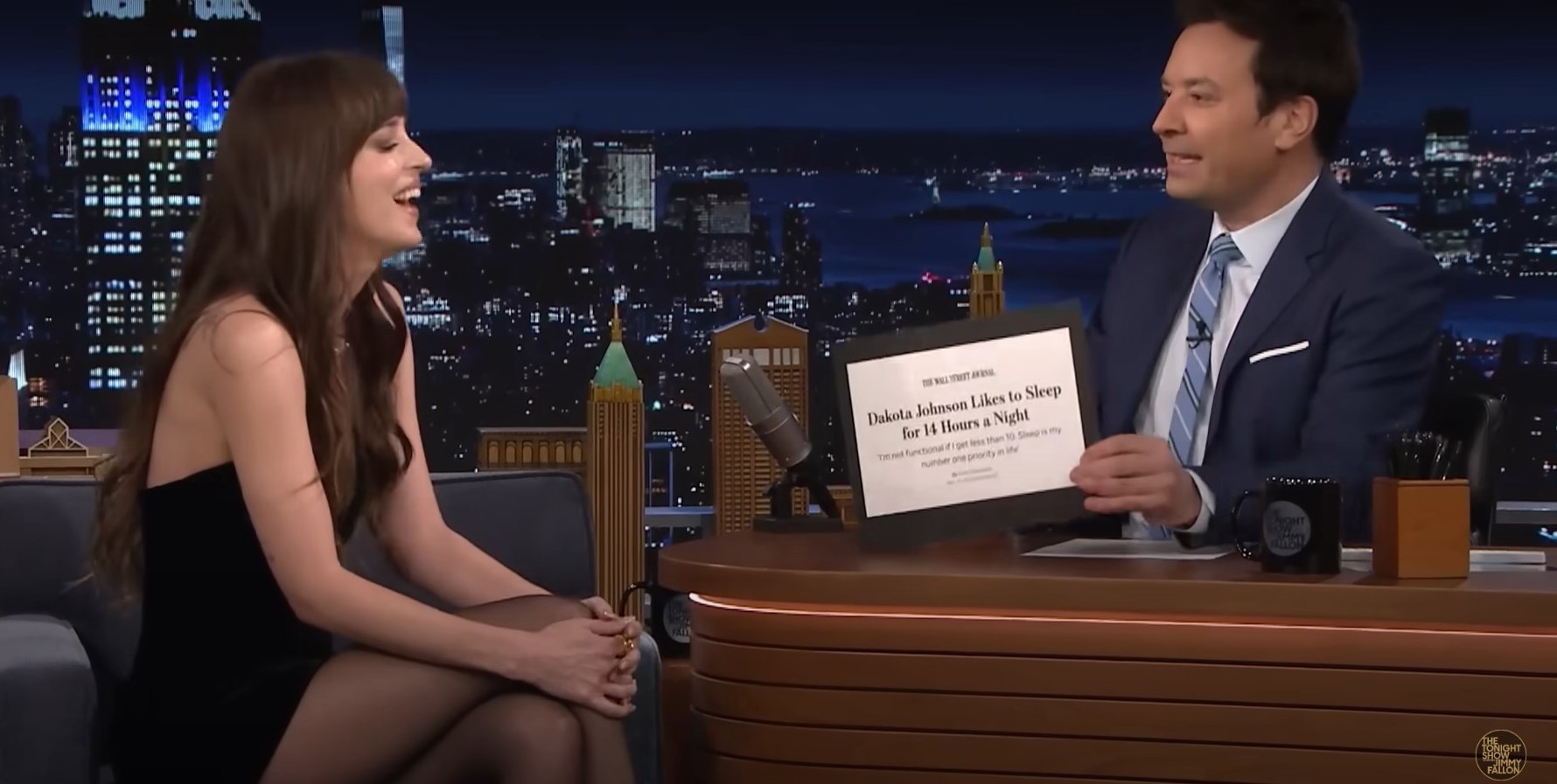 Dakota Johnson addresses viral article about her sleep pattern