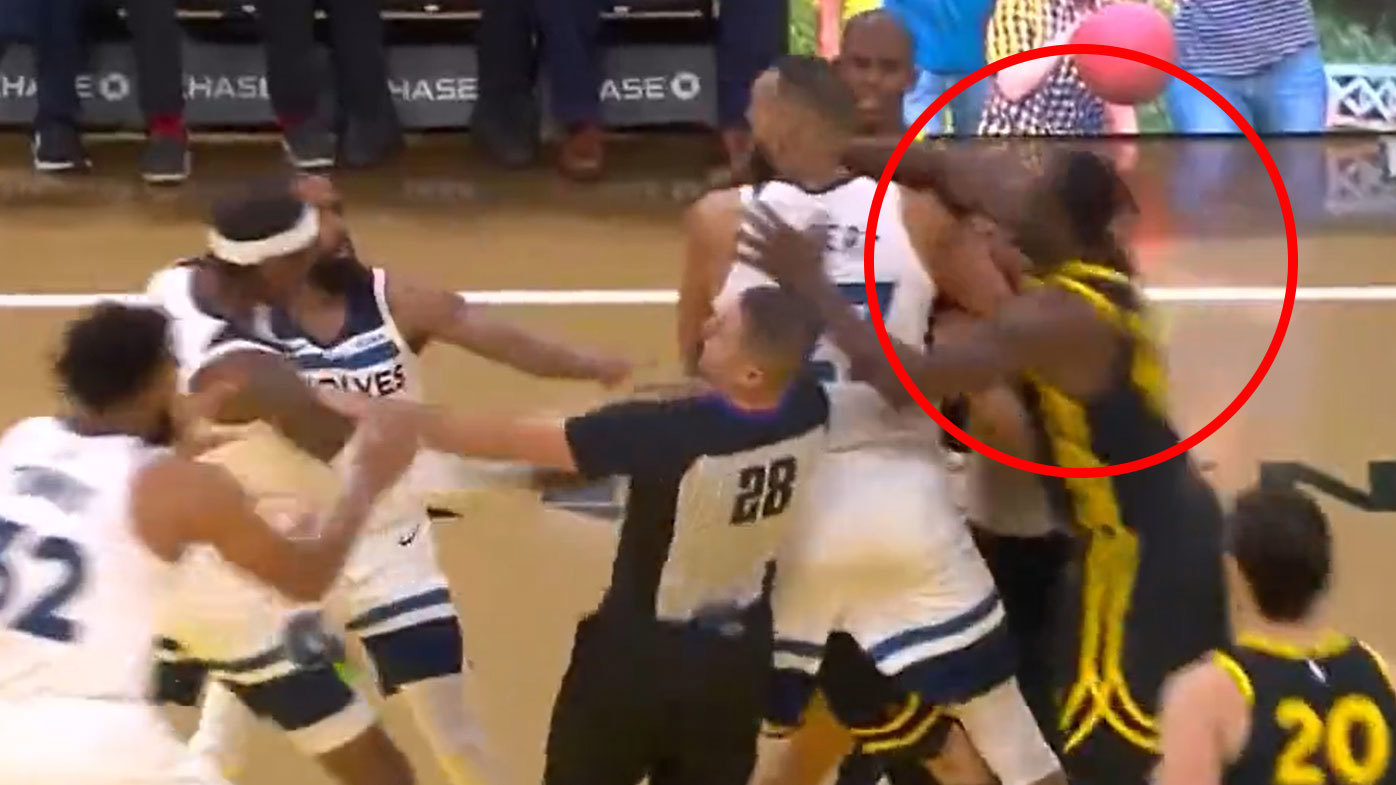 Draymond Green Suspended For Rudy Gobert Chokehold During Warriors Vs.  Wolves Fight