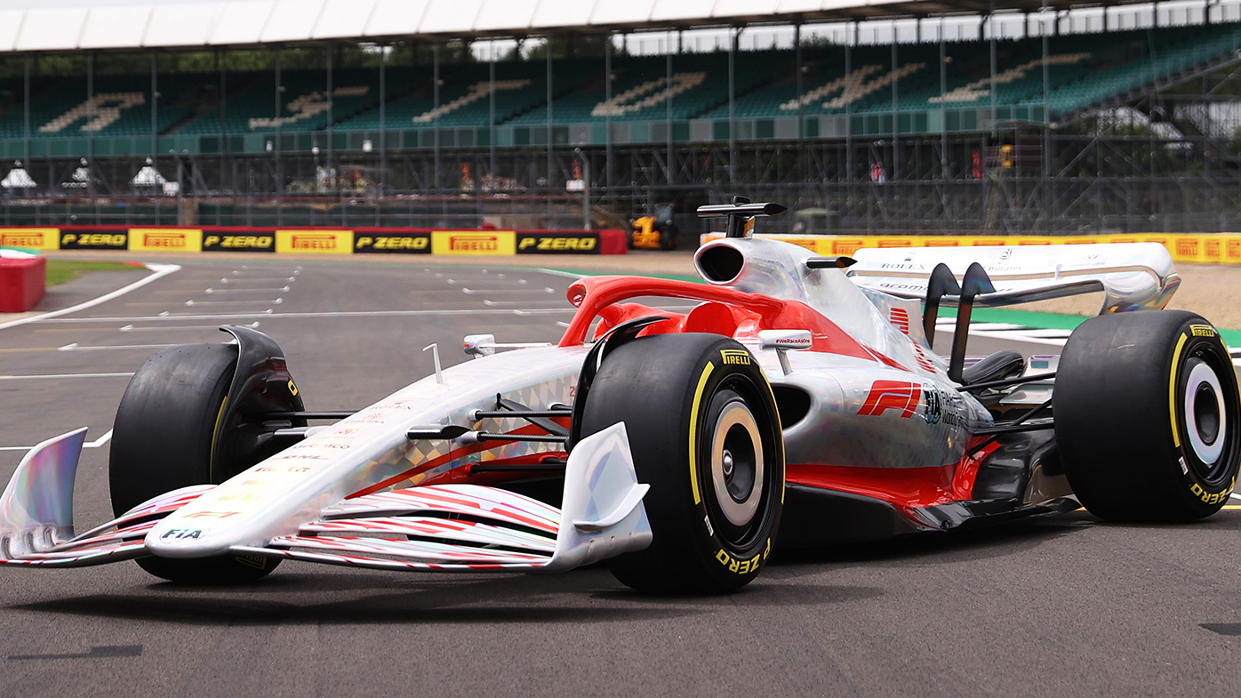 An example of what an F1 car may look like in 2022.