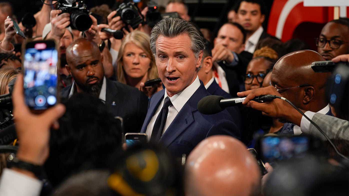 California Governor Gavin Newsom is being mentioned as a potential replacement for Joe Biden.