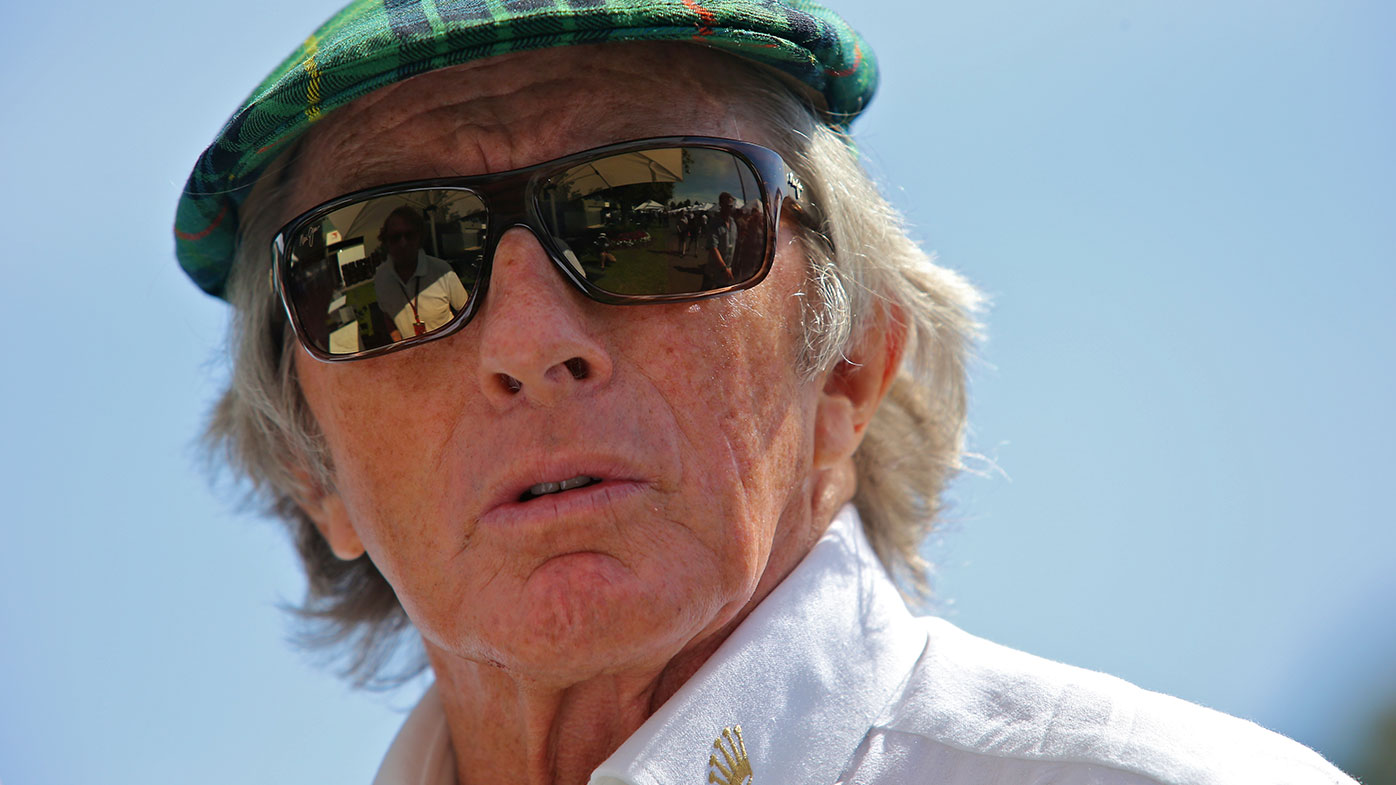 Triple world champion Sir Jackie Stewart.