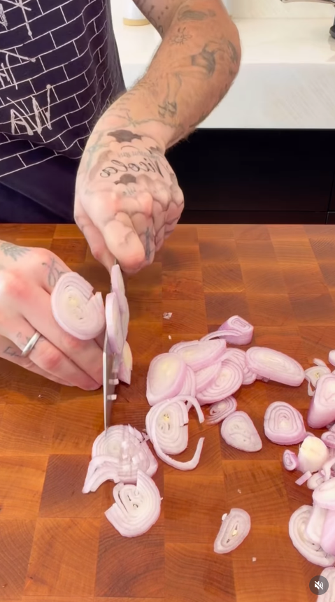 Brooklyn Beckham hand tattoos