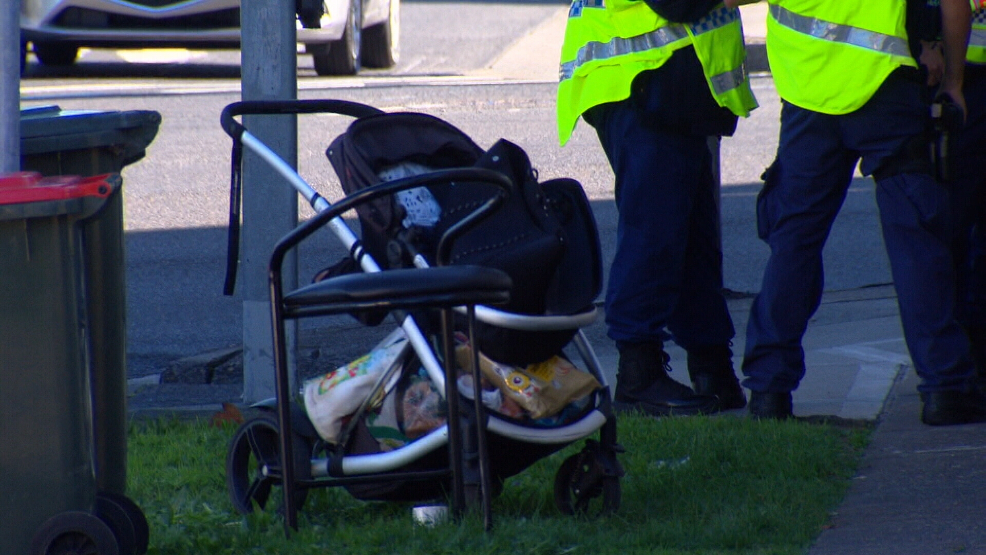 A mum and her baby have been hit while they were walking in Five Dock.
