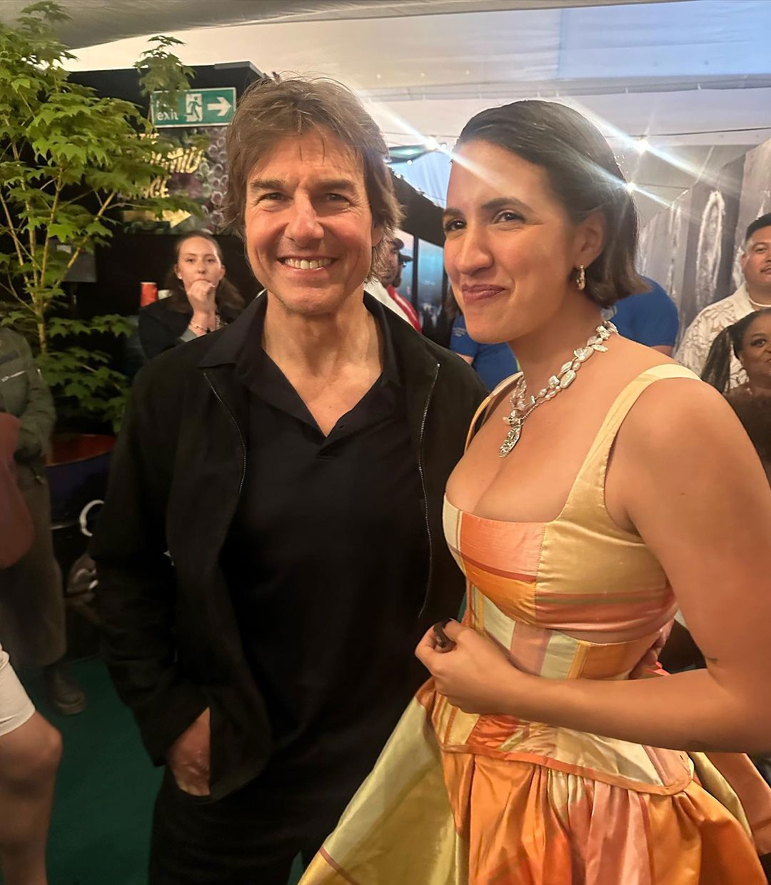 Victoria Canal and Tom Cruise