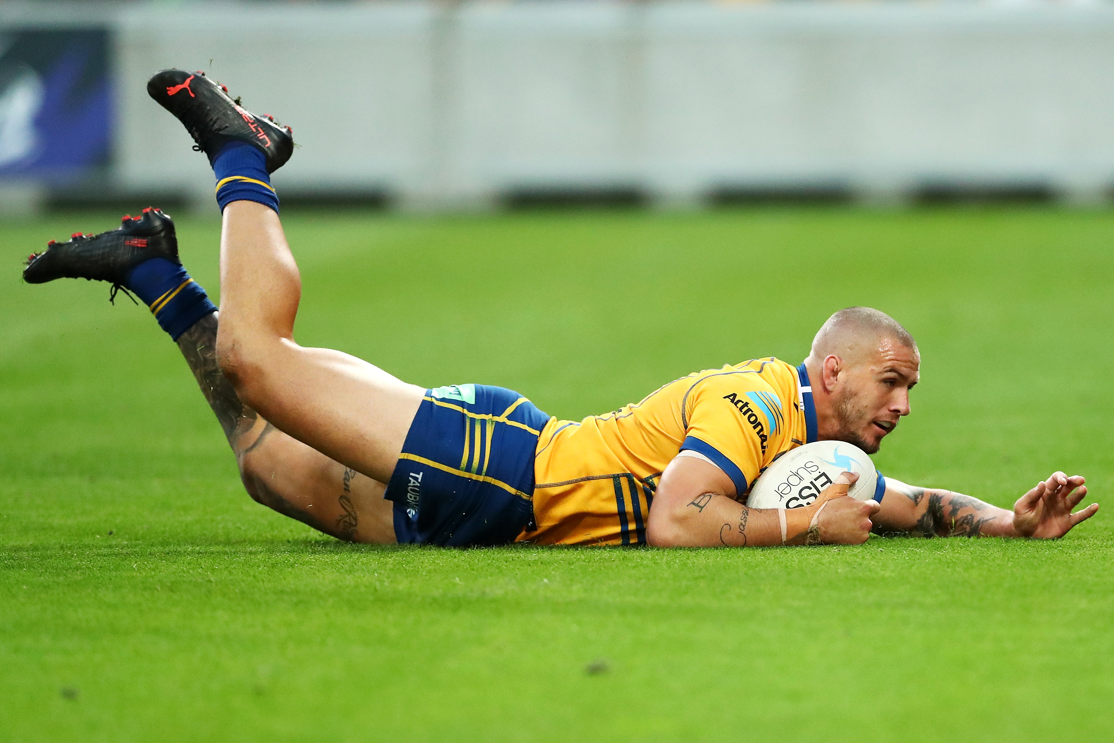 Ray Stone scored the winning try against Melbourne in a thriller.