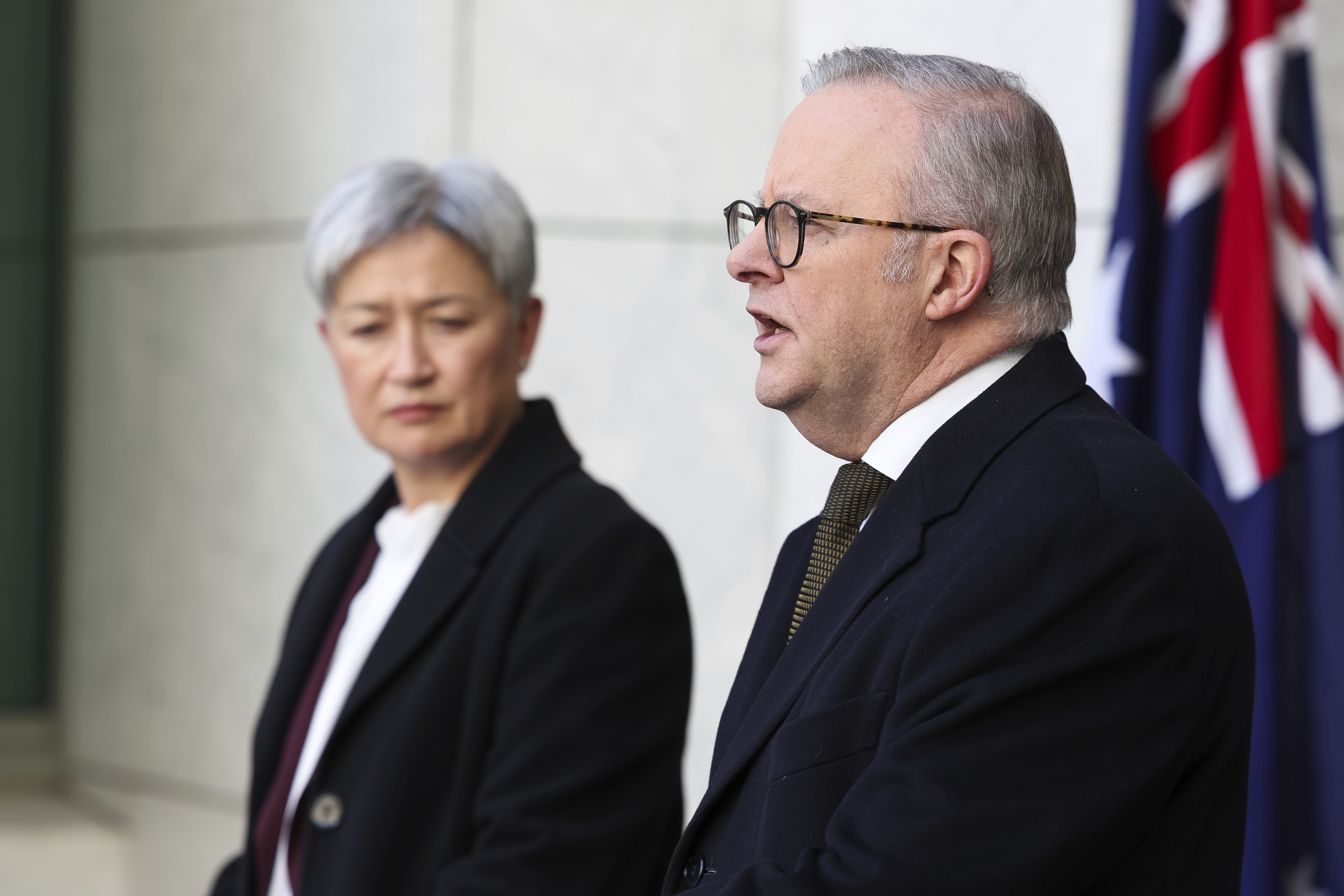 Foreign Affairs Minister Penny Wong and Prime Minister Anthony Albanese say Australia will recognise Palestinian statehood.