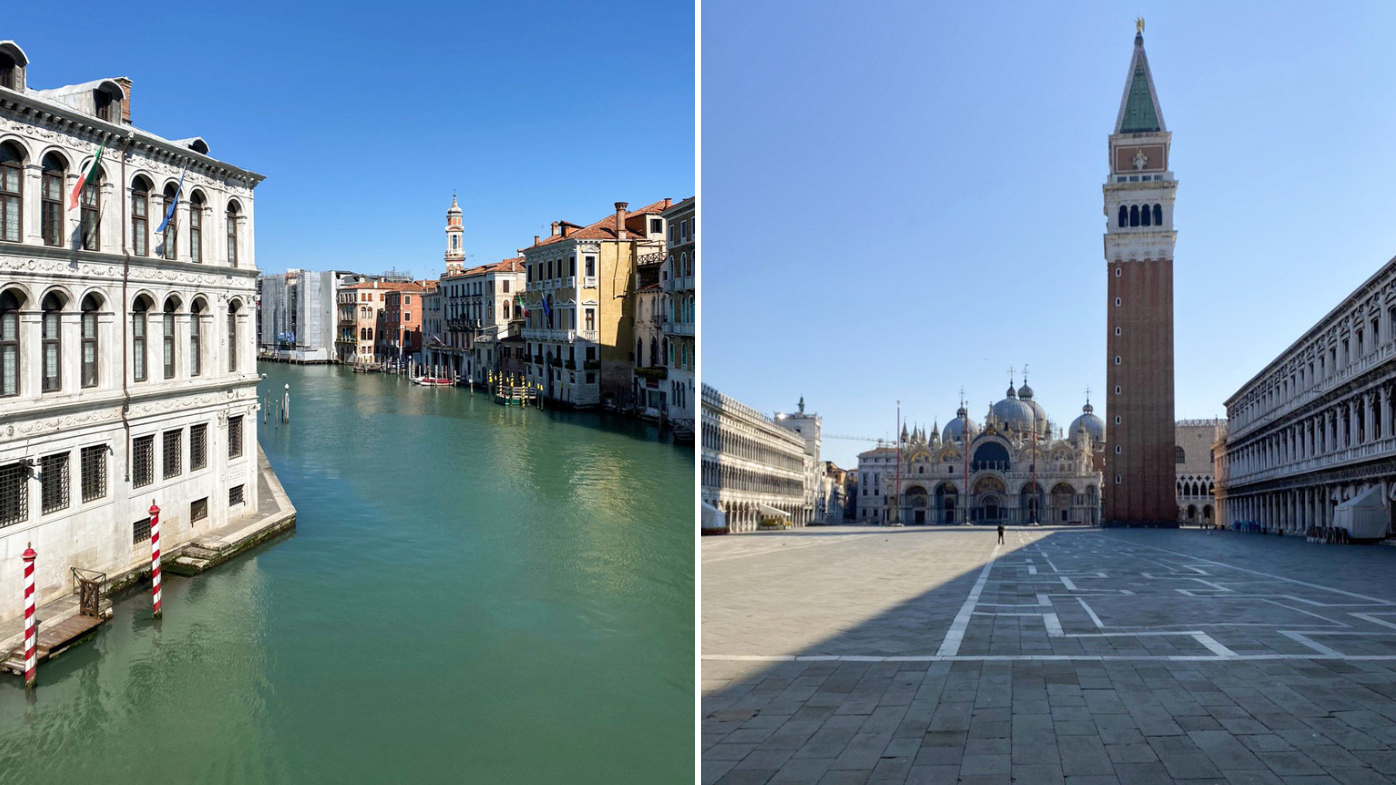 Grand Canal and Piazza San Marco