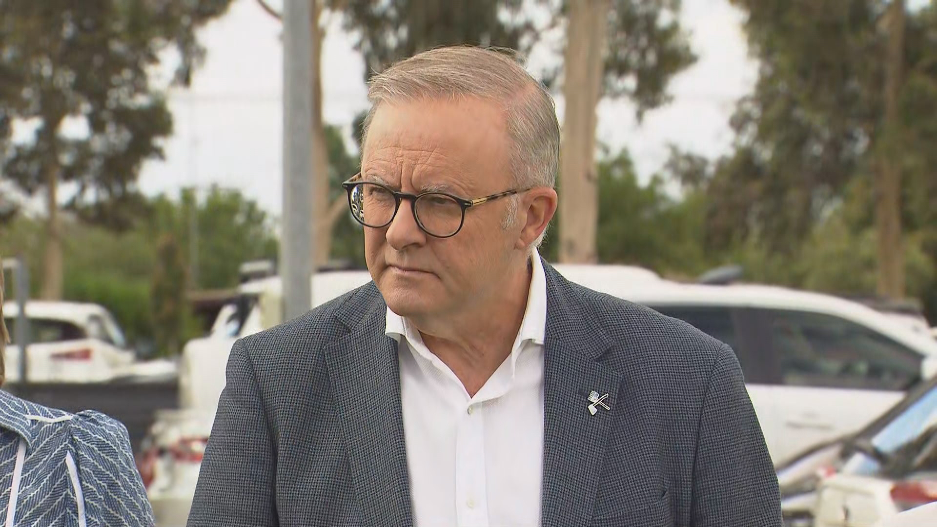 Victorian Premier ﻿Jacinta Allan was joined by Prime Minister Anthony Albanese at the Grampians today where a landmass the size of Singapore has been scorched by a ferocious bushfire. 