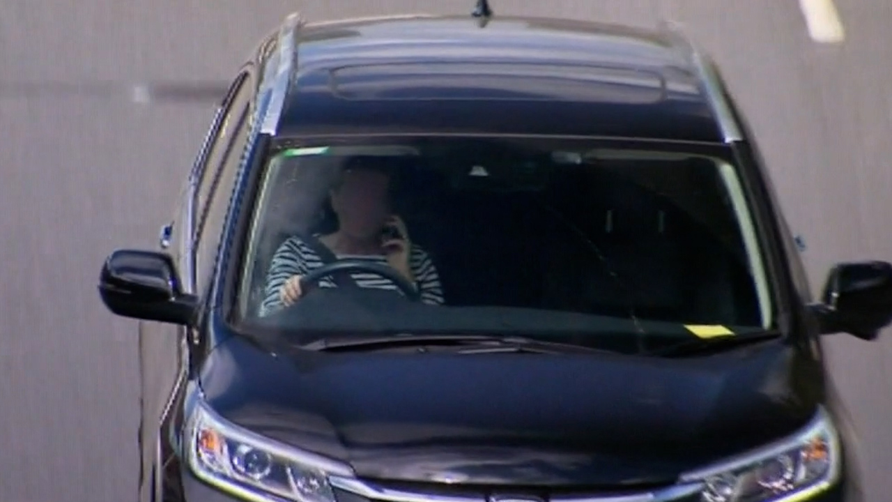 Dangerous drivers caught on camera on their mobile phones or wearing a seatbelt the wrong way have been given huge fines.