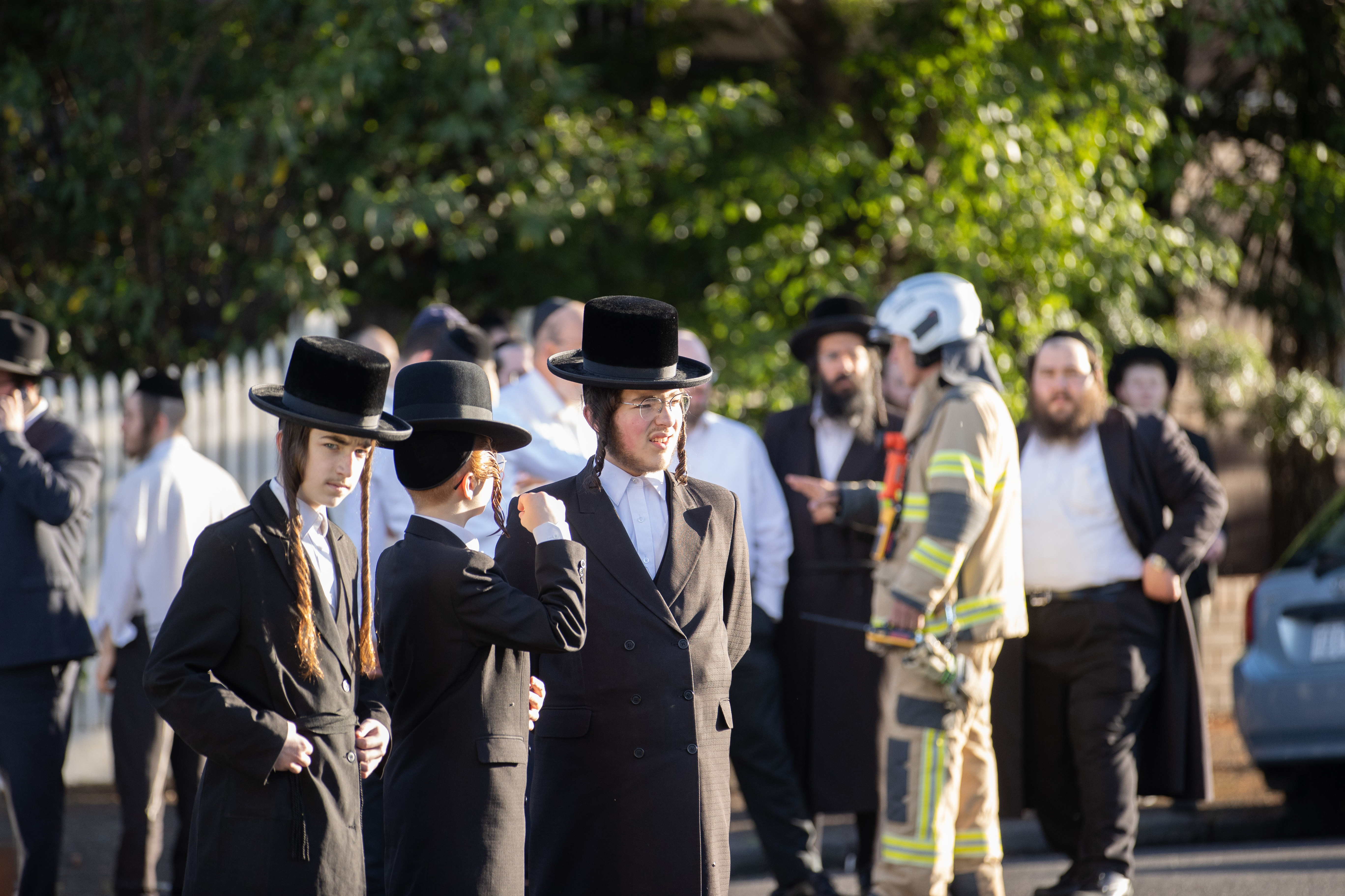 The Age, News. Fire at Adass Israel Synagogue of Melbourne. Pic Simon Schluter 6 December 2024