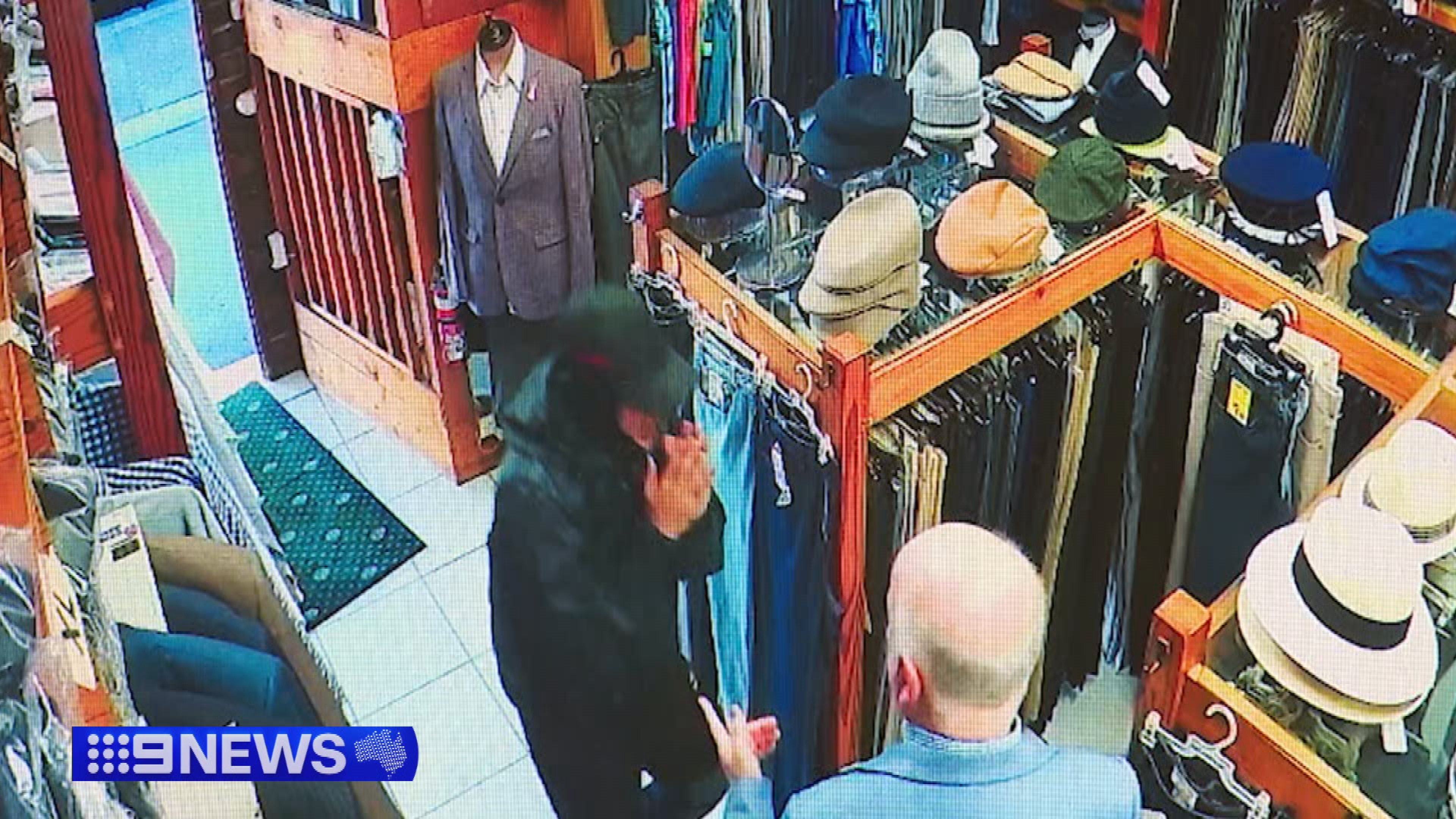 Port Melbourne brawl April 21. One of the victims pleaded with a nearby business owner for help.