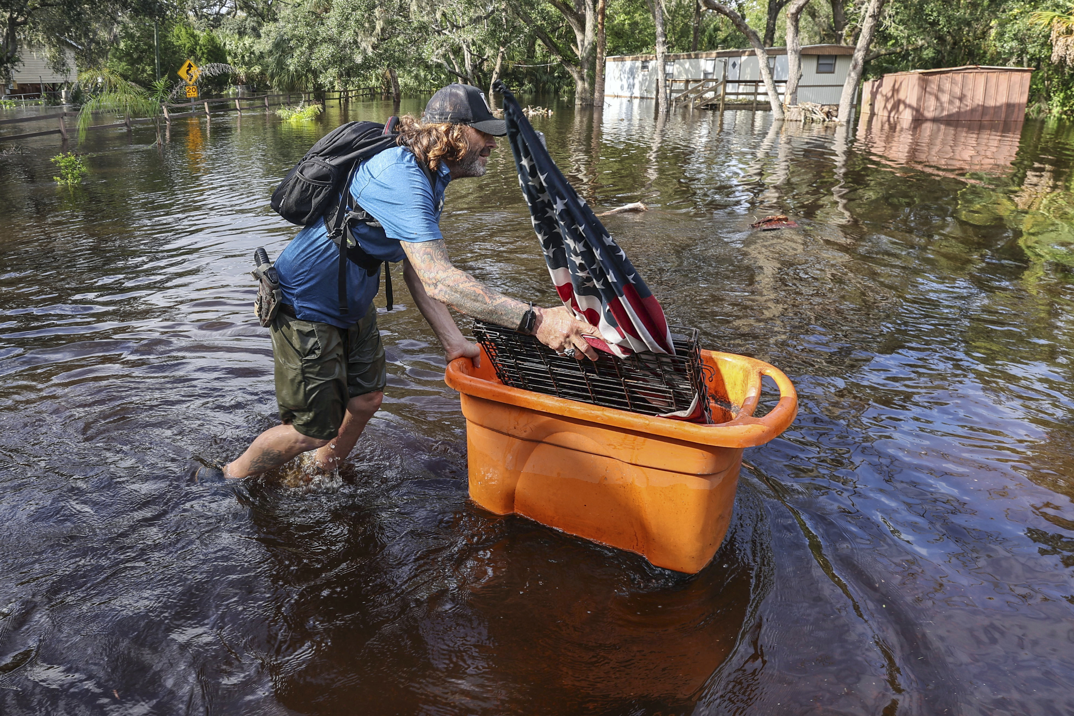 Hurricane Milton aftermath in Florida