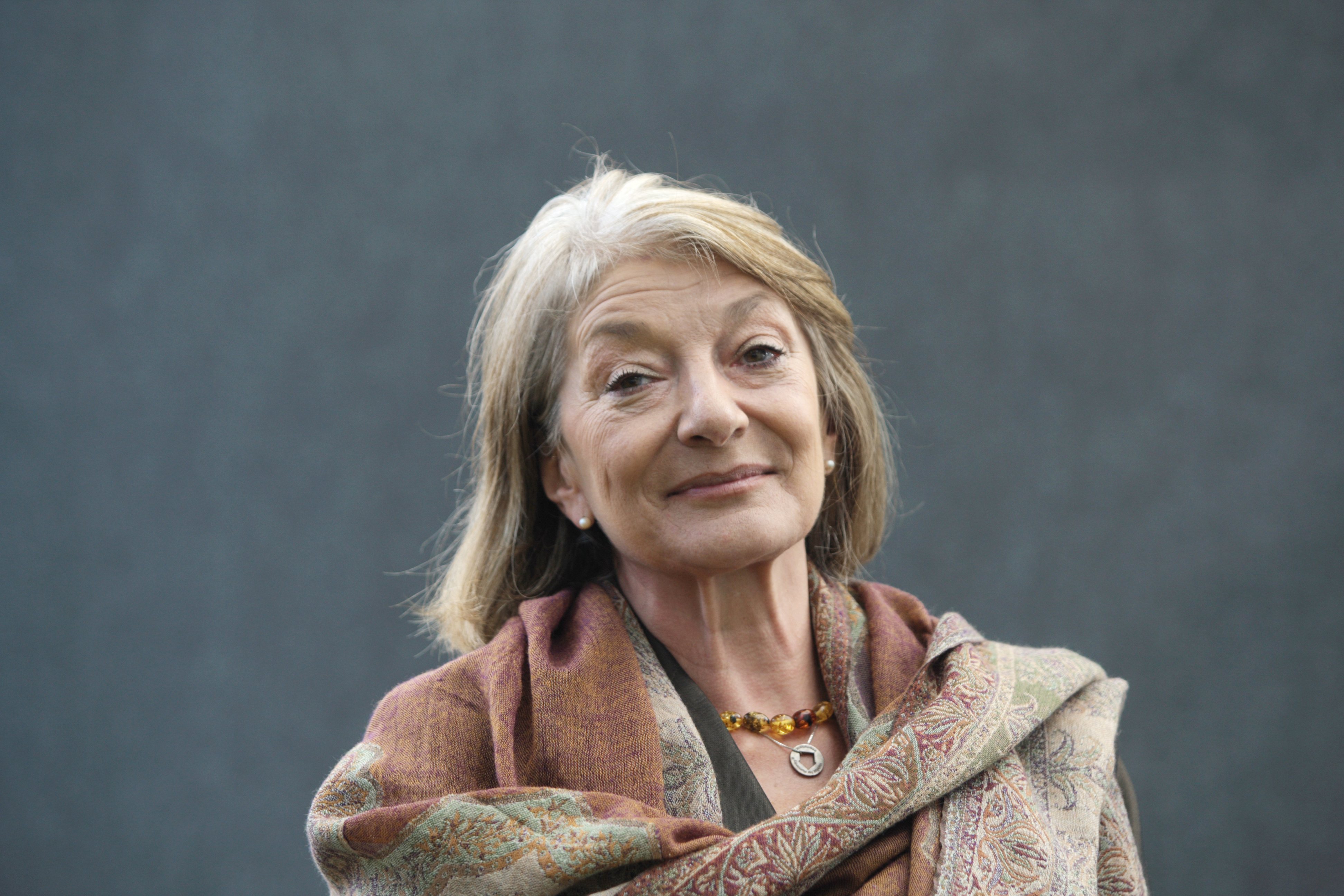 English actress Jane Lapotaire, pictured at the Edinburgh International Book Festival where she talked about her long career in acting . The Book Festival was the World's largest literary event and featured writers from around the world. The 2007 event featured around 550 writers and ran from 11-27 August.