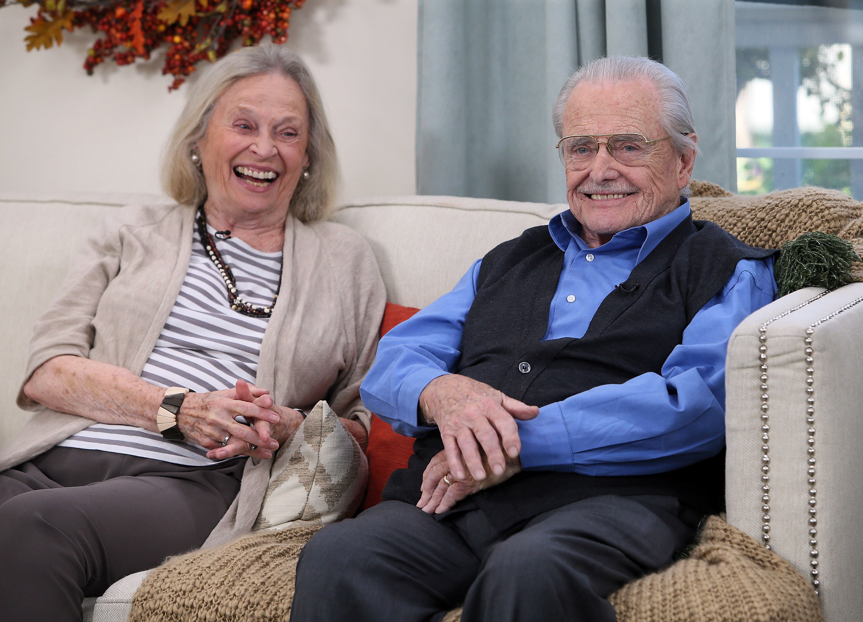 William Daniels and Bonnie Bartlett visits Hallmark's 