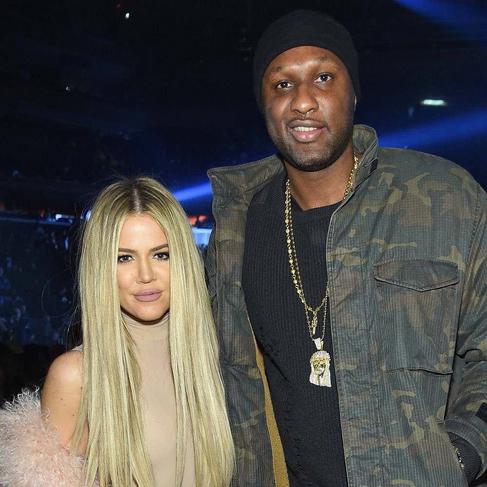 Khloe Kardashian, Lamar Odom, Kanye West concert