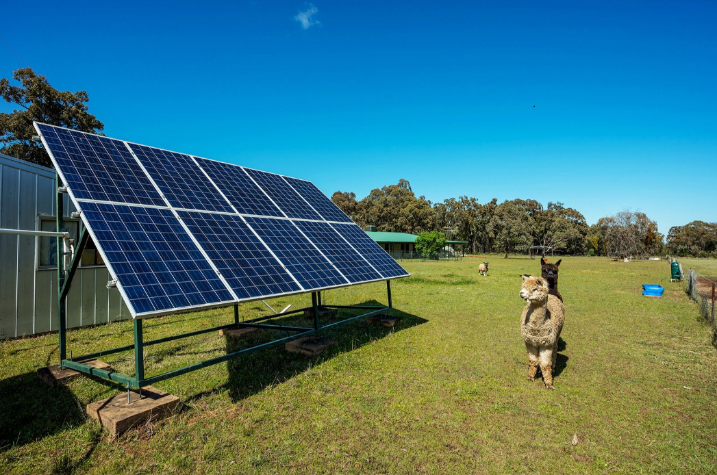 Property for sale in country New South Wales with its own bitumen motorbike track.