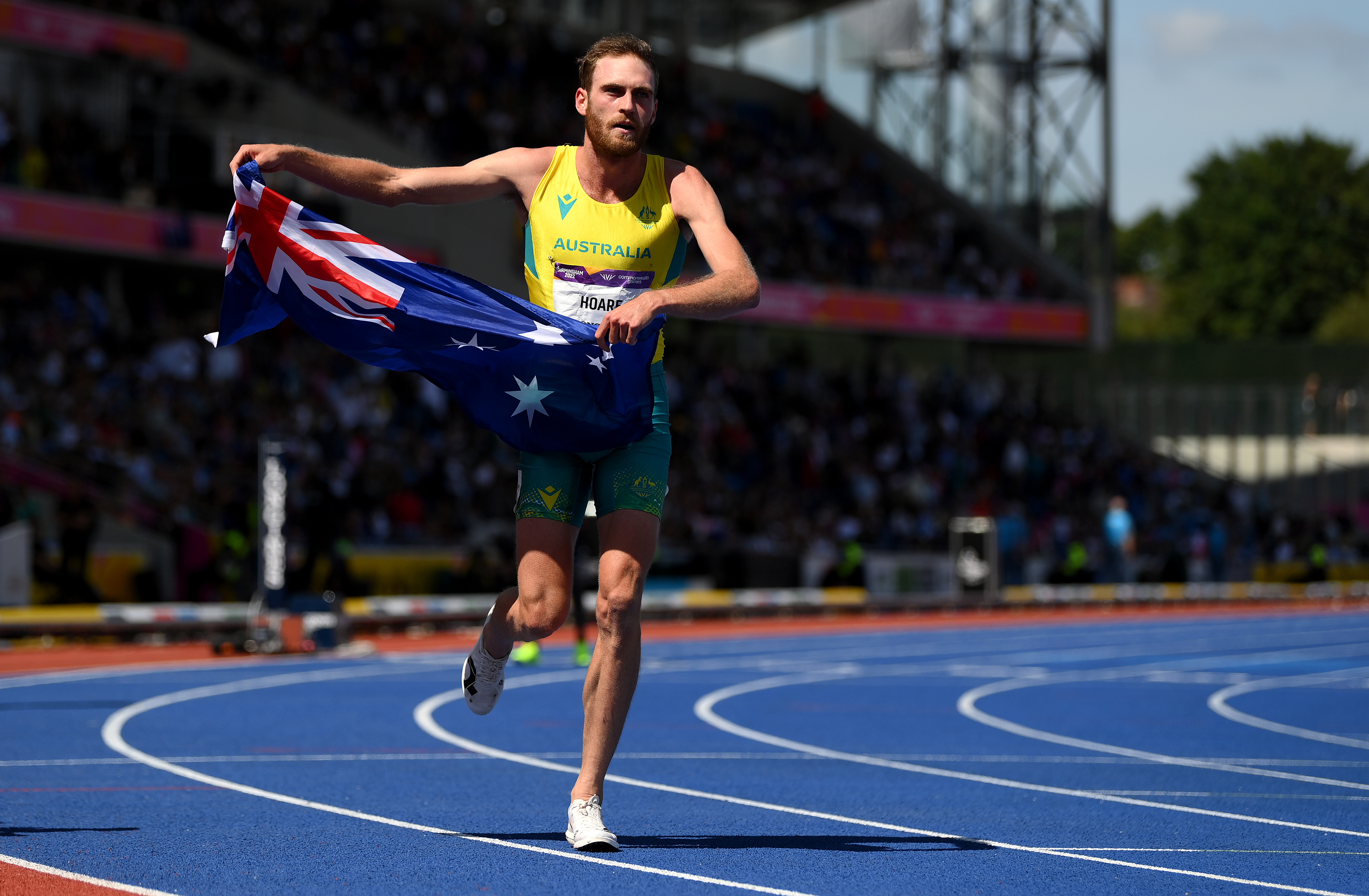 Oliver Hoare, 1500m or, course, résultats, vainqueur, Australien, interview