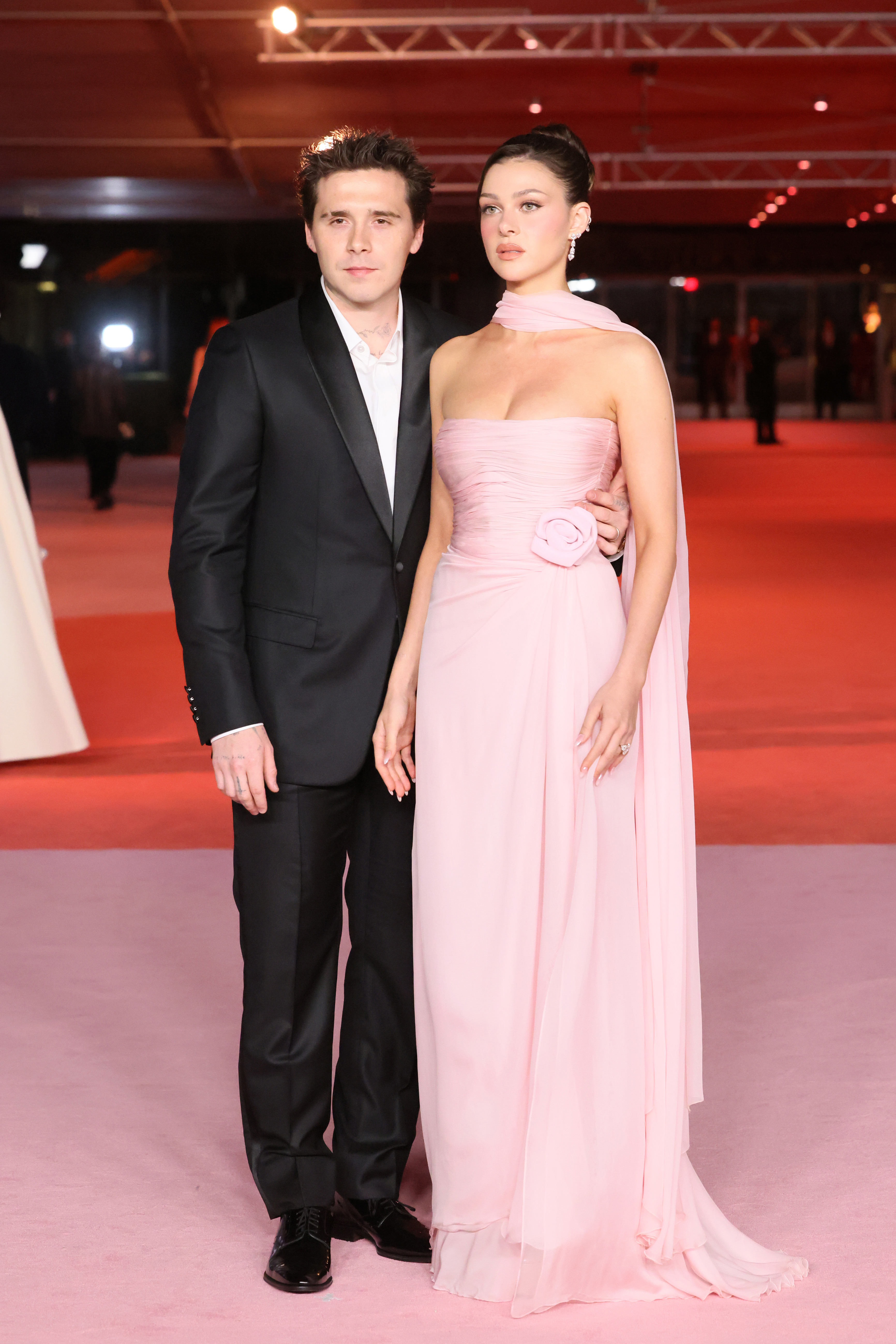 LOS ANGELES, CALIFORNIA - DECEMBER 03: (L-R) Brooklyn Peltz Beckham and Nicola Peltz Beckham attend the 3rd Annual Academy Museum Gala at Academy Museum of Motion Pictures on December 03, 2023 in Los Angeles, California. (Photo by Rodin Eckenroth/GA/The Hollywood Reporter via Getty Images)