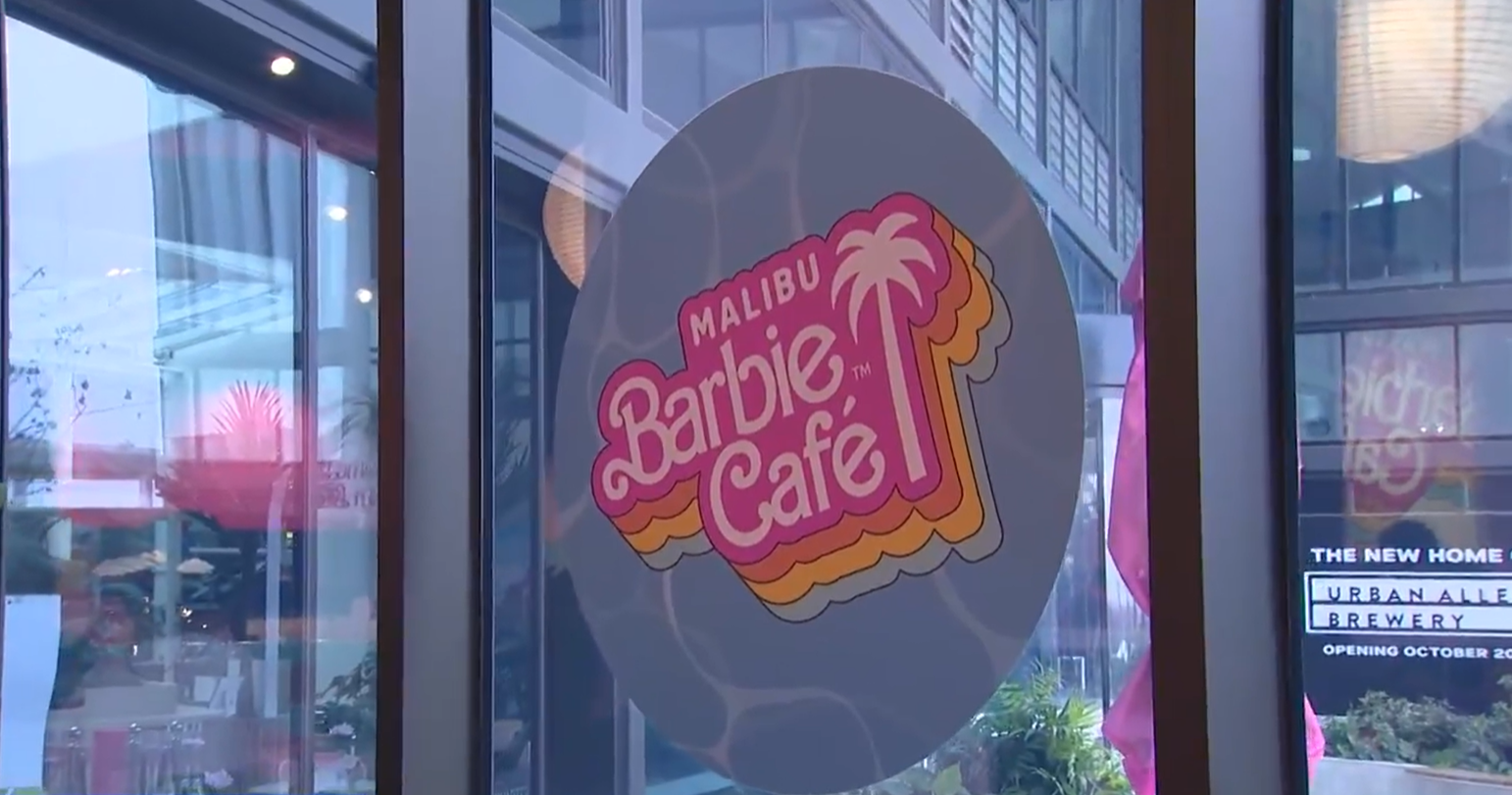 Melbourne's Malibu Barbie Cafe.