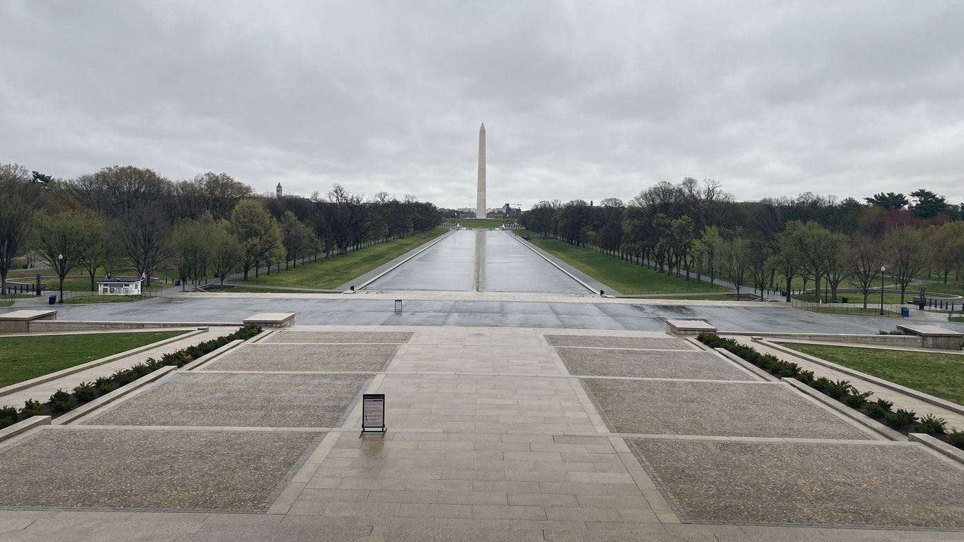 Some of America's most famous historical events have been held from this spot, but today it lies empty.