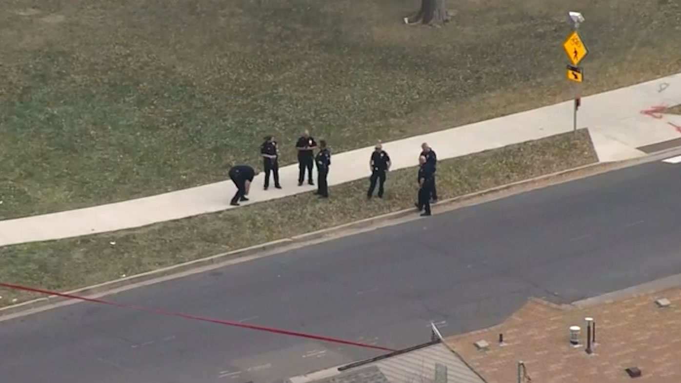 The shooting happened around 12:45pm on Monday (local time).