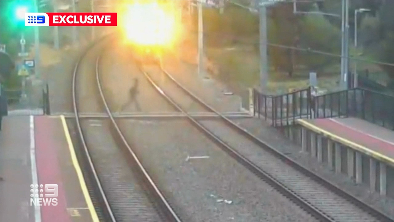 Pedestrians are dicing with death, running across the tracks right in the path of fast-moving trains.Exclusive footage showing the impatient South Australians putting their lives at risk has sparked an urgent warning from authorities for commuters to play it safe.
