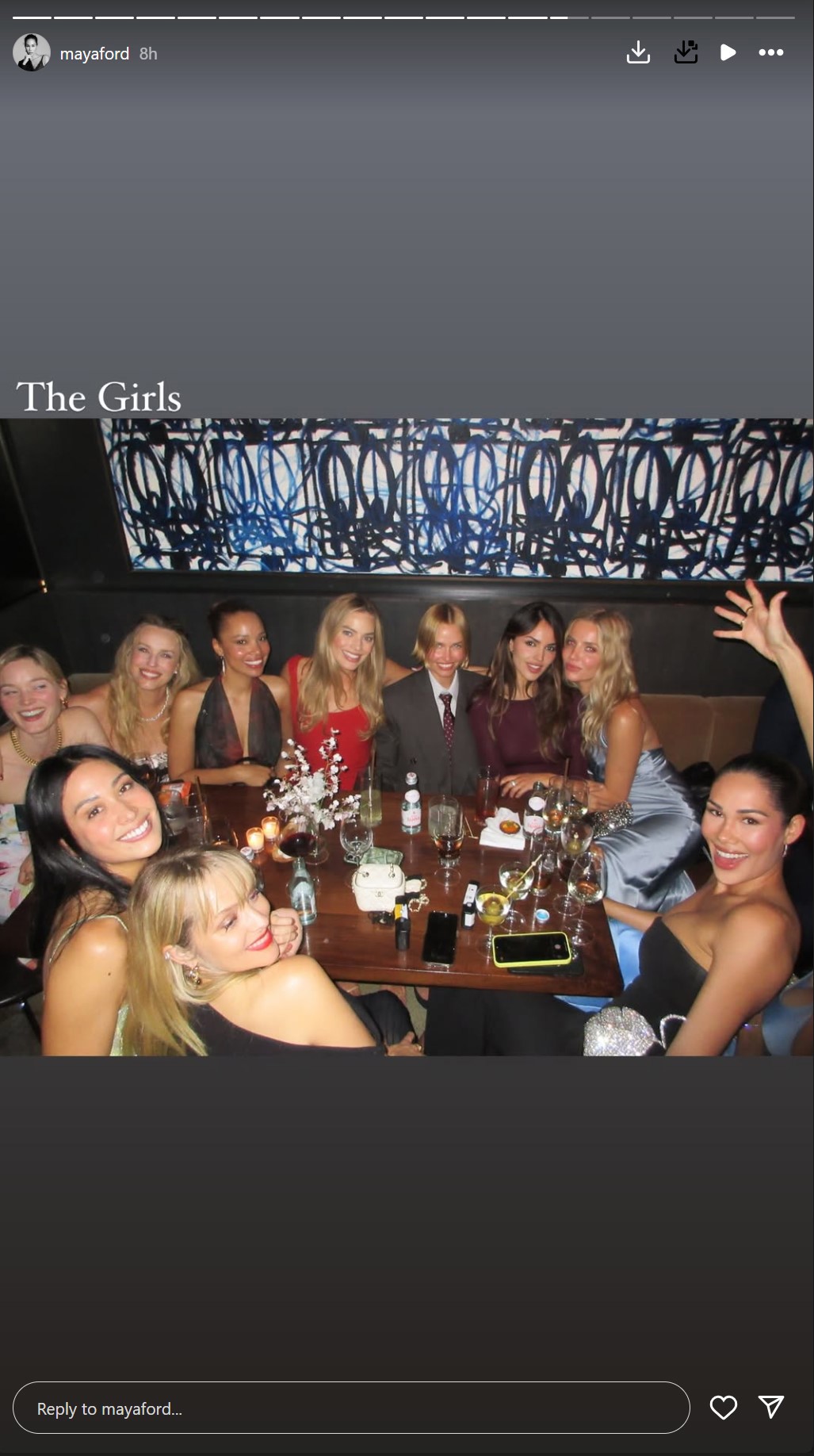 Phoebe Tonkin wedding Margot Robbie, Lara Worthington, Bella Heathcote