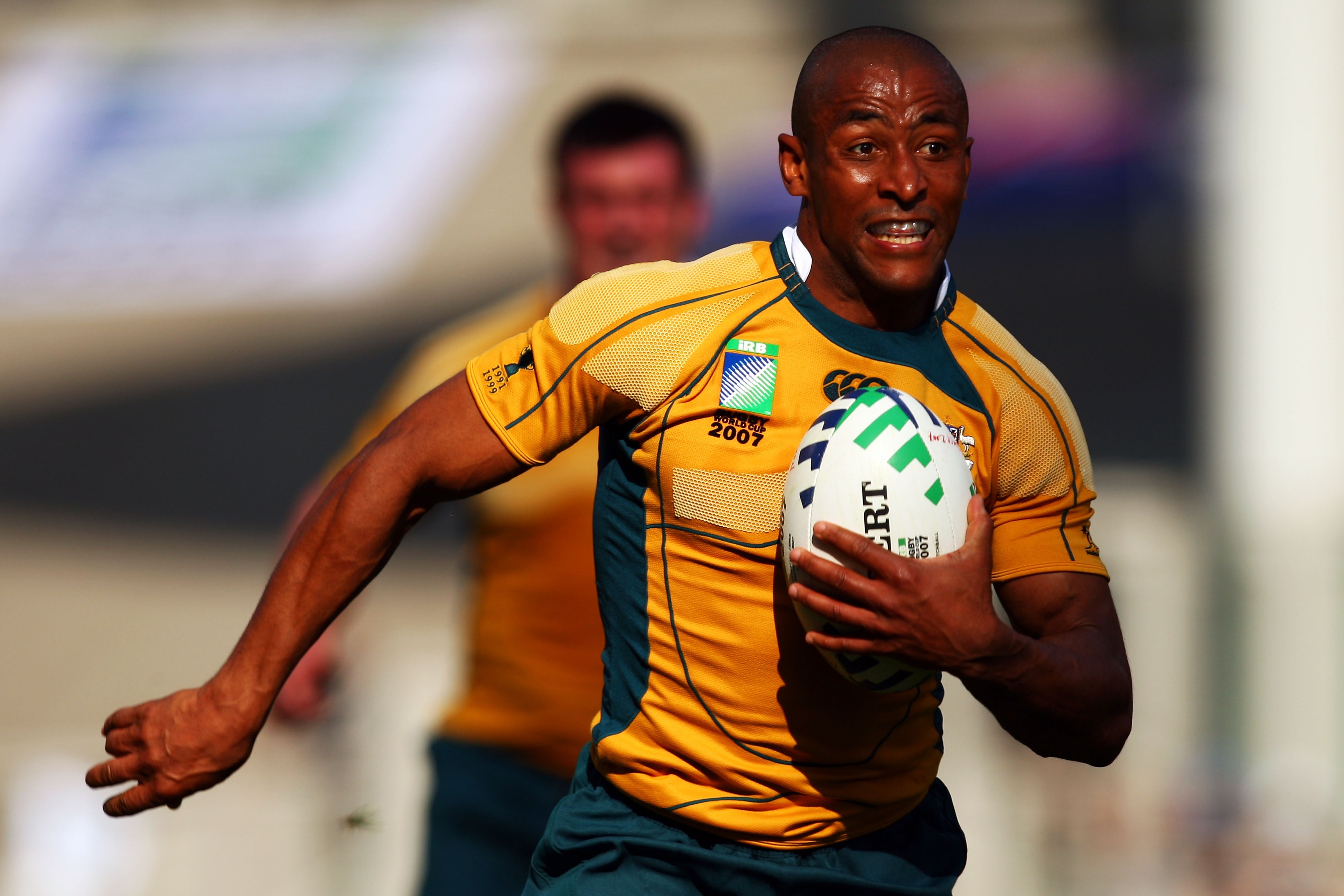 George Gregan of Australia in action during the Rugby World Cup in 2007.