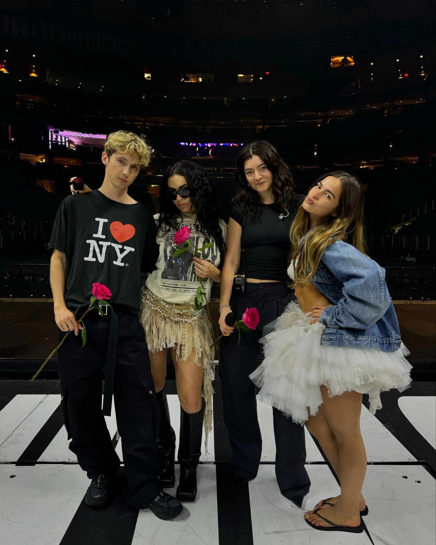 Troye Sivan, Charli XCX, Lorde and Addison Rae 