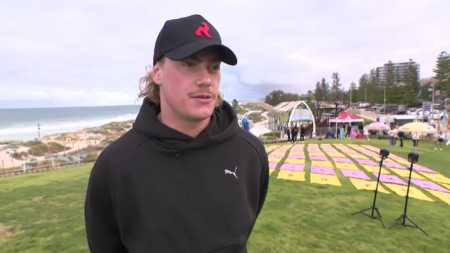 Harley Reid speaks to 9News Perth.