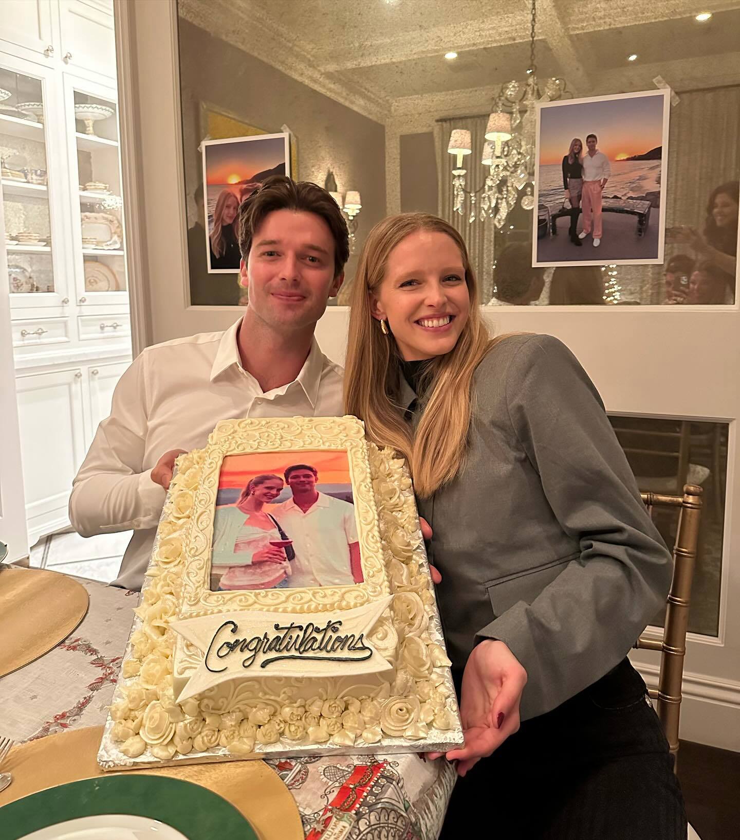 Patrick Schwarzenegger and Abby Champion engagement.