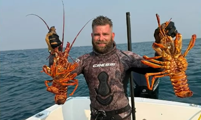 Diver recalls terrifying 15 minutes being circled by great white shark