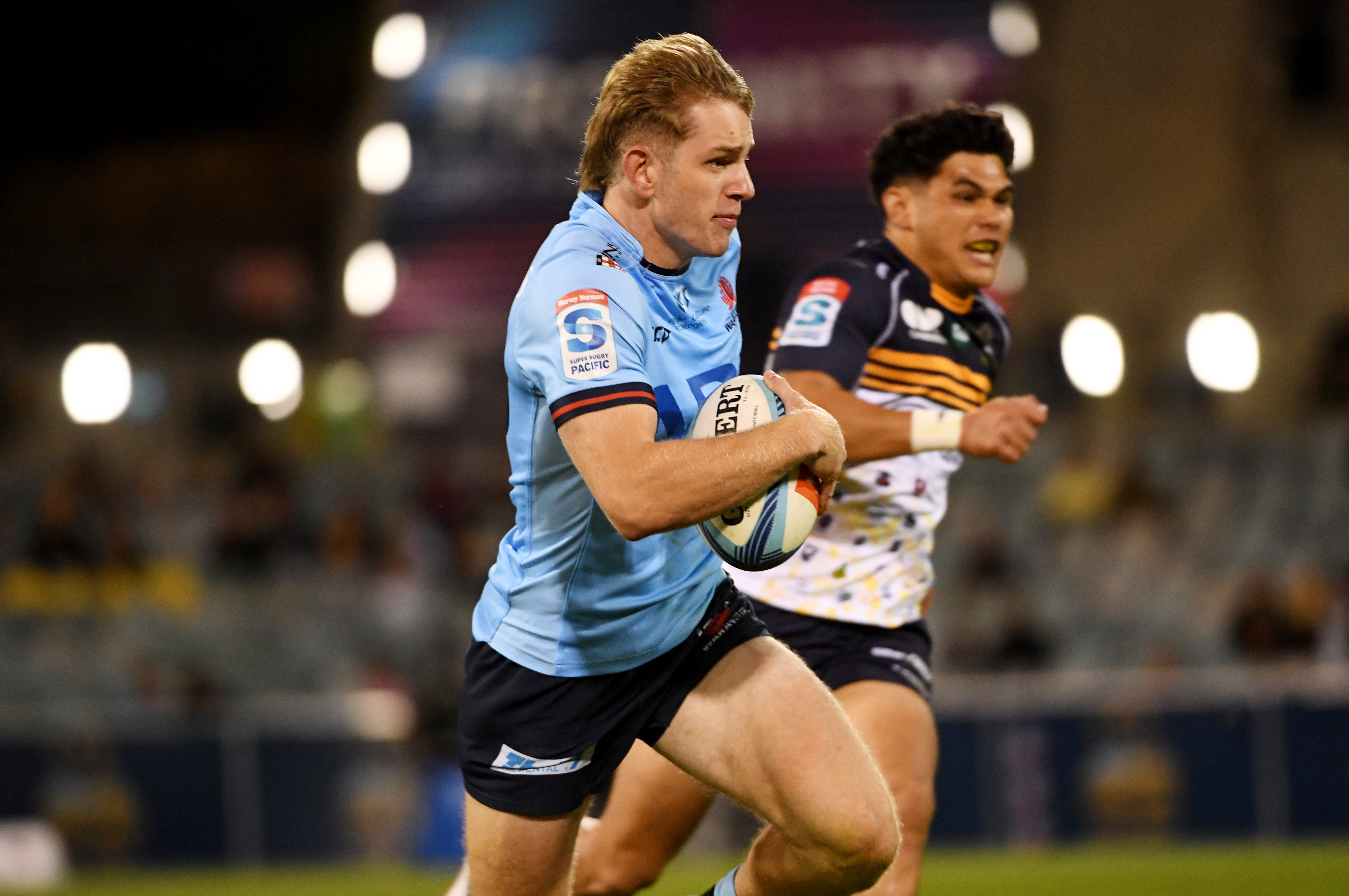 Max Jorgensen of the Waratahs.