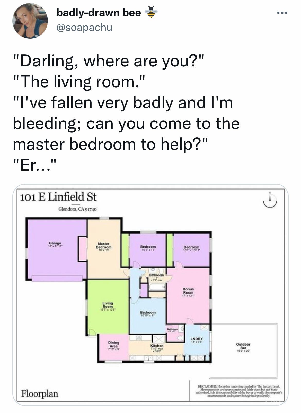 twitter property real estate unusual floorplan