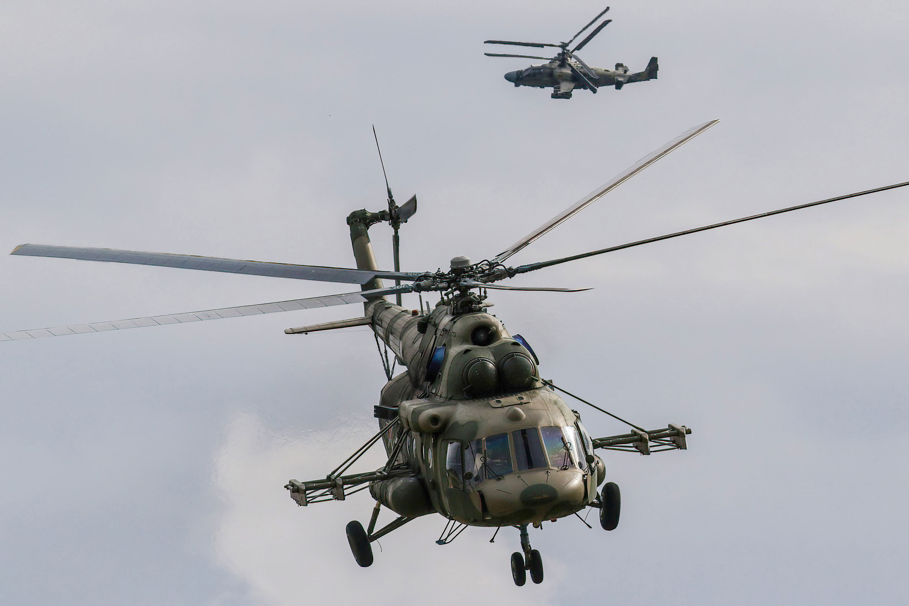 Russian Air Force Mil Mi-8 attack helicopter