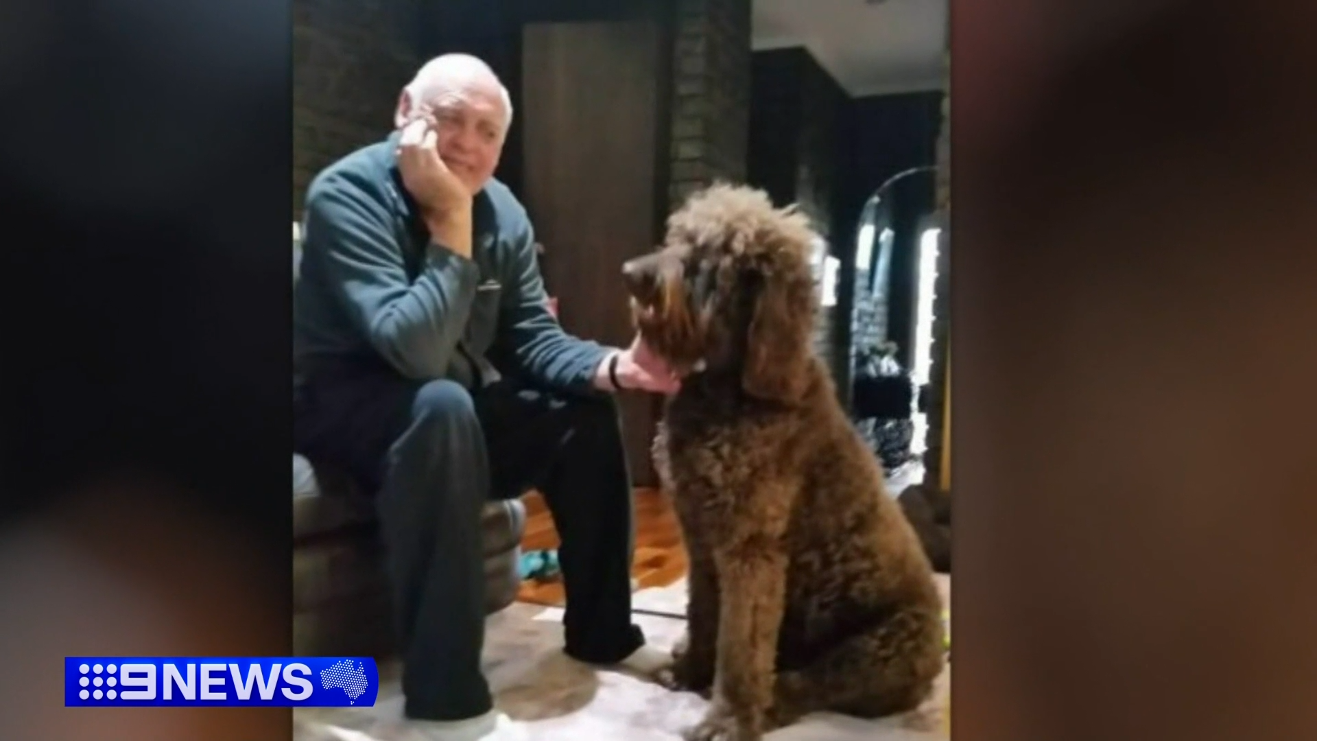 Michael Day and his dog Messi were hit by lightning in WA