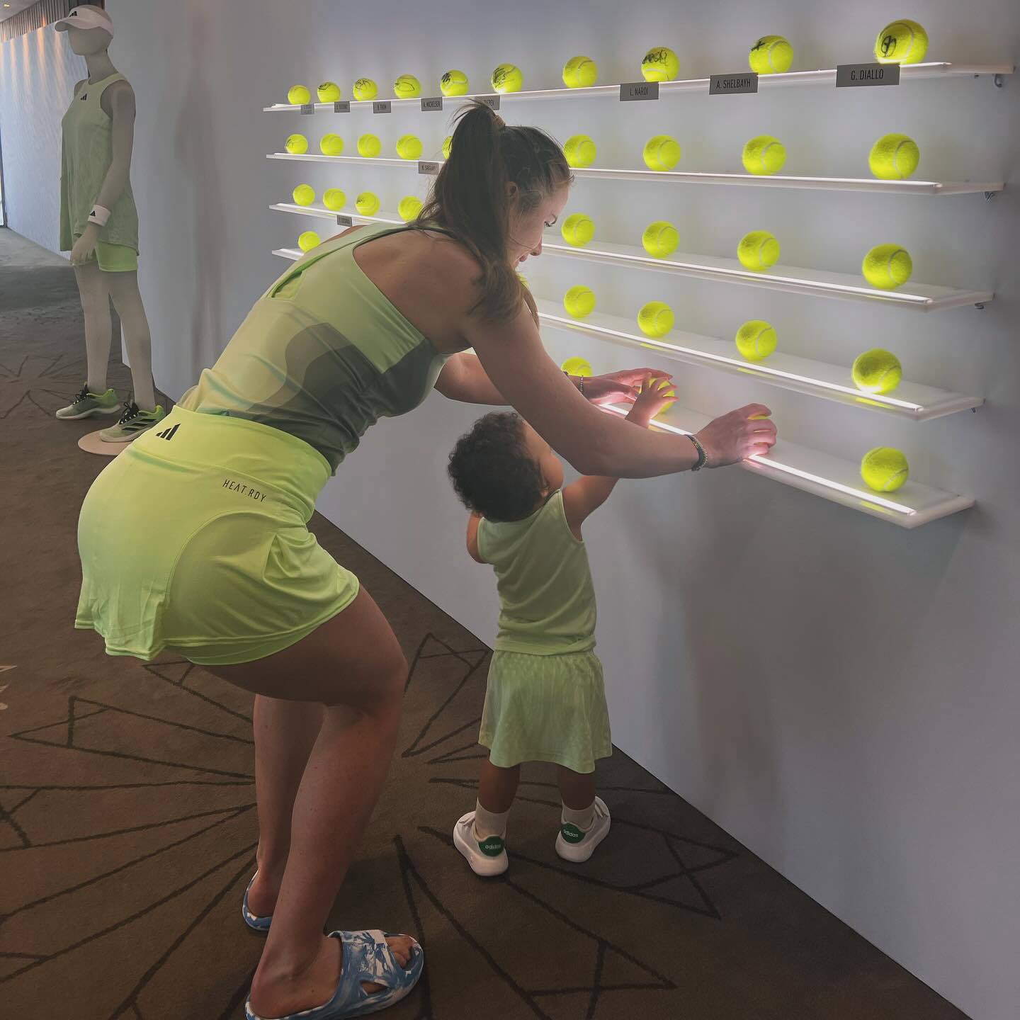 Elina Svitolina Gael Monfils daughter Skai