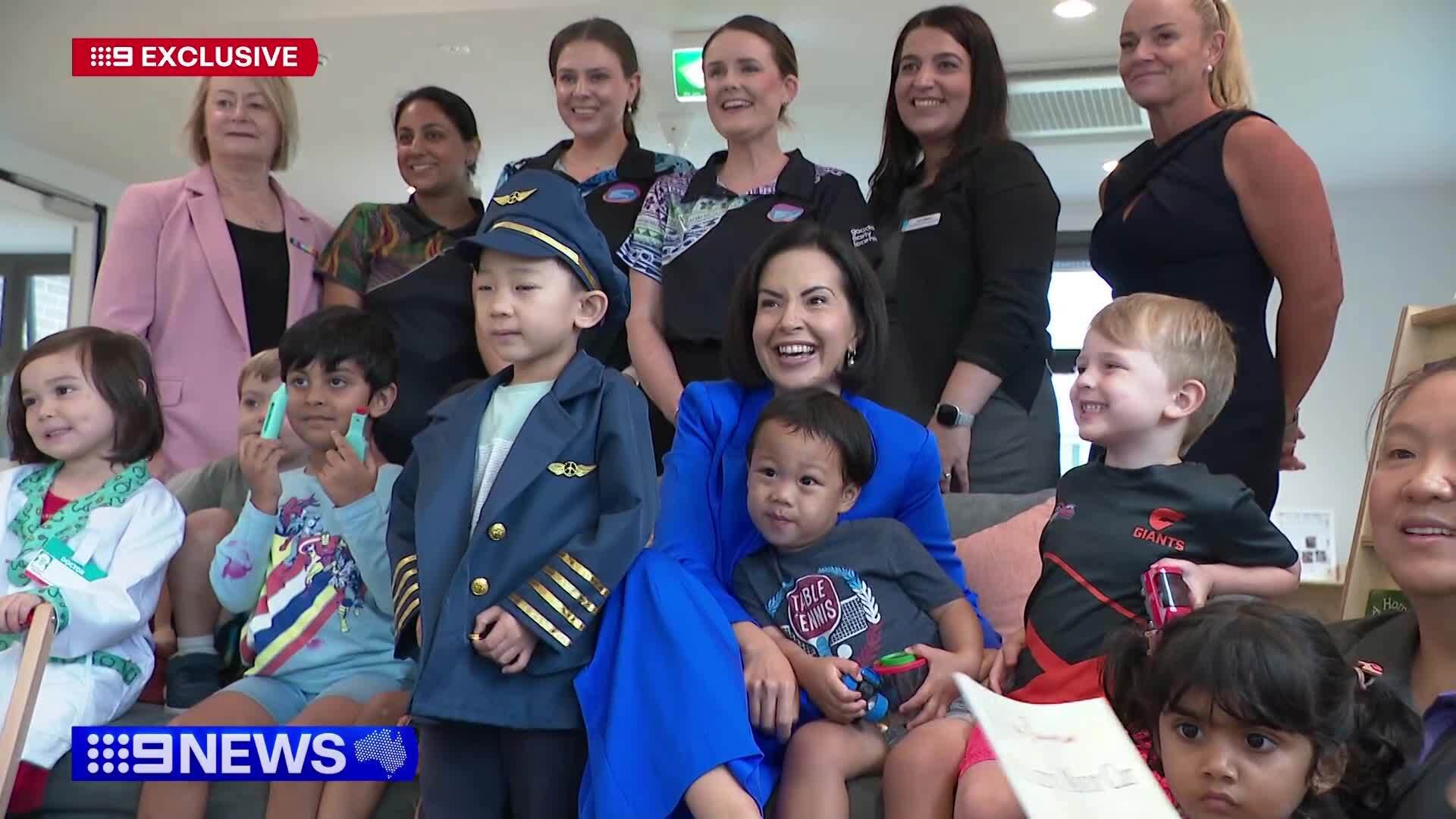 9News reveals exclusive details of the government's $40 million plan to open up more spaces in childcare centres.