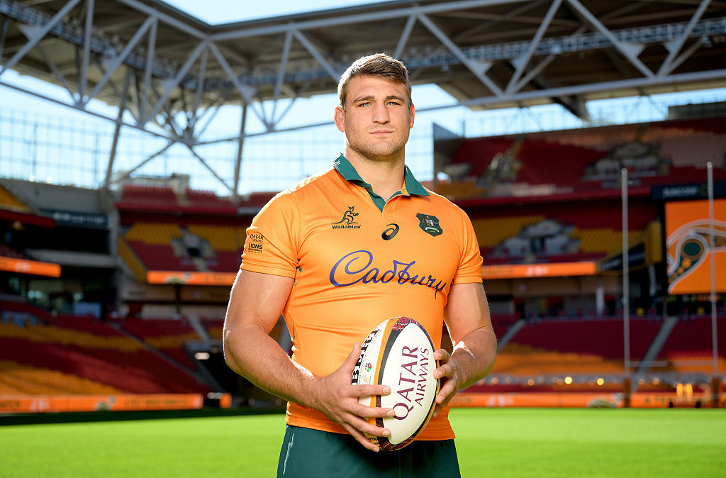 Nick Champion de Crespigny poses for a photo.