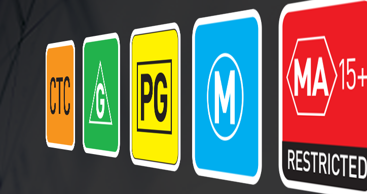 Australian classification ratings.