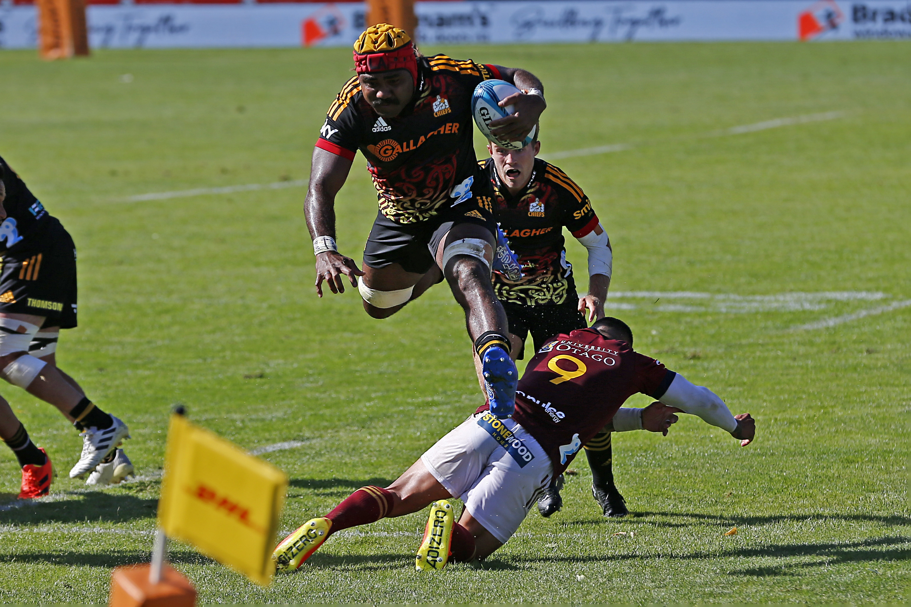 Super Rugby 2022 Chiefs vs Highlanders Brodie Retallick, Pita Gus