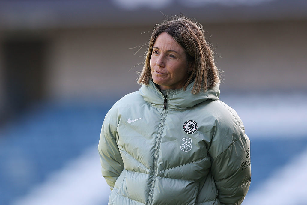 Sonia Bompastor, head coach of Chelsea.