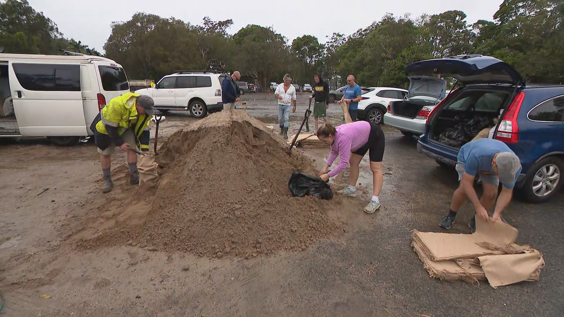 Ballina Cyclone preparation.