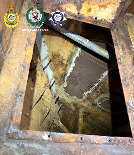 Police believe the hiding places were specifically built to smuggle drugs.