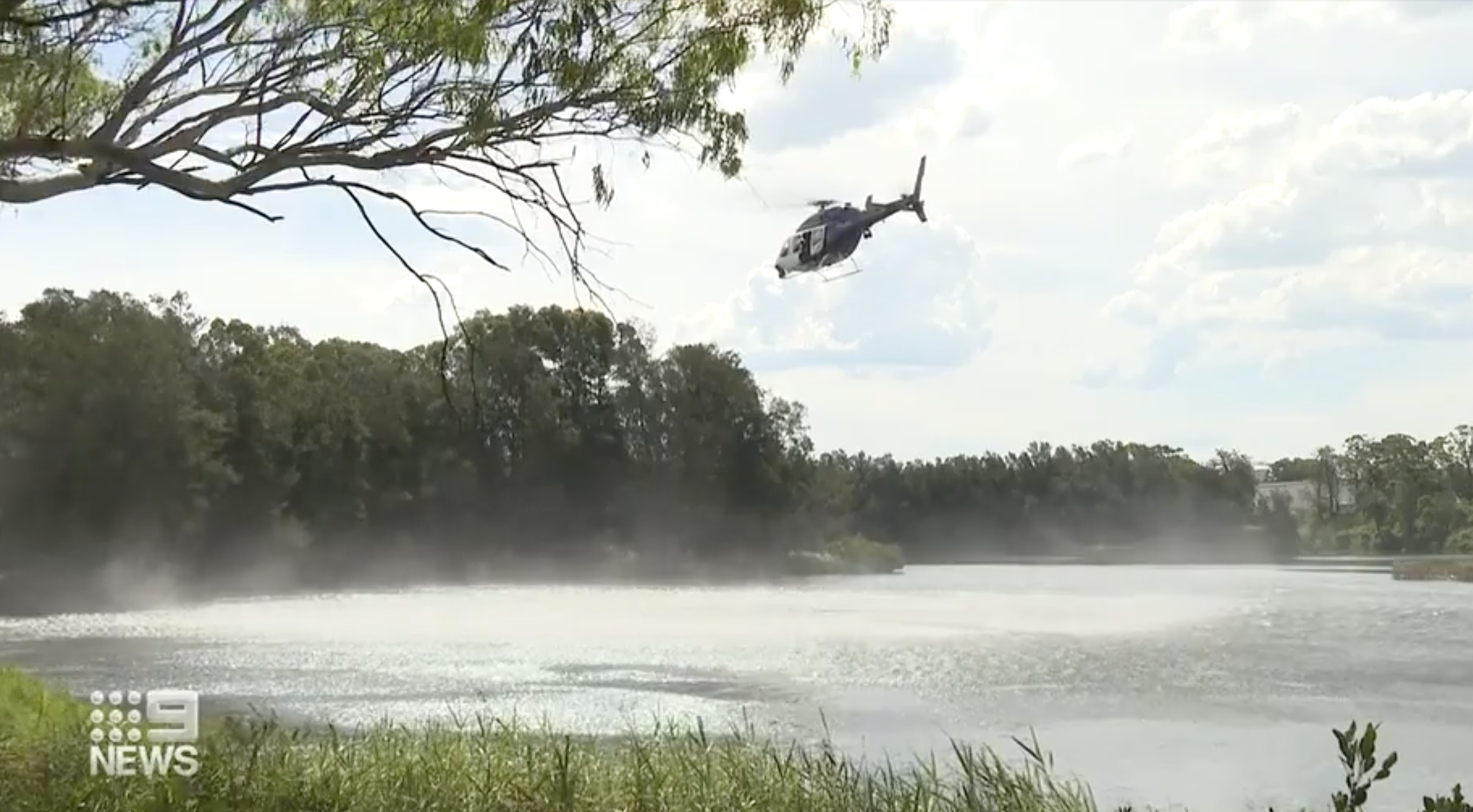Search and rescue efforts at Chipping Norton Lake