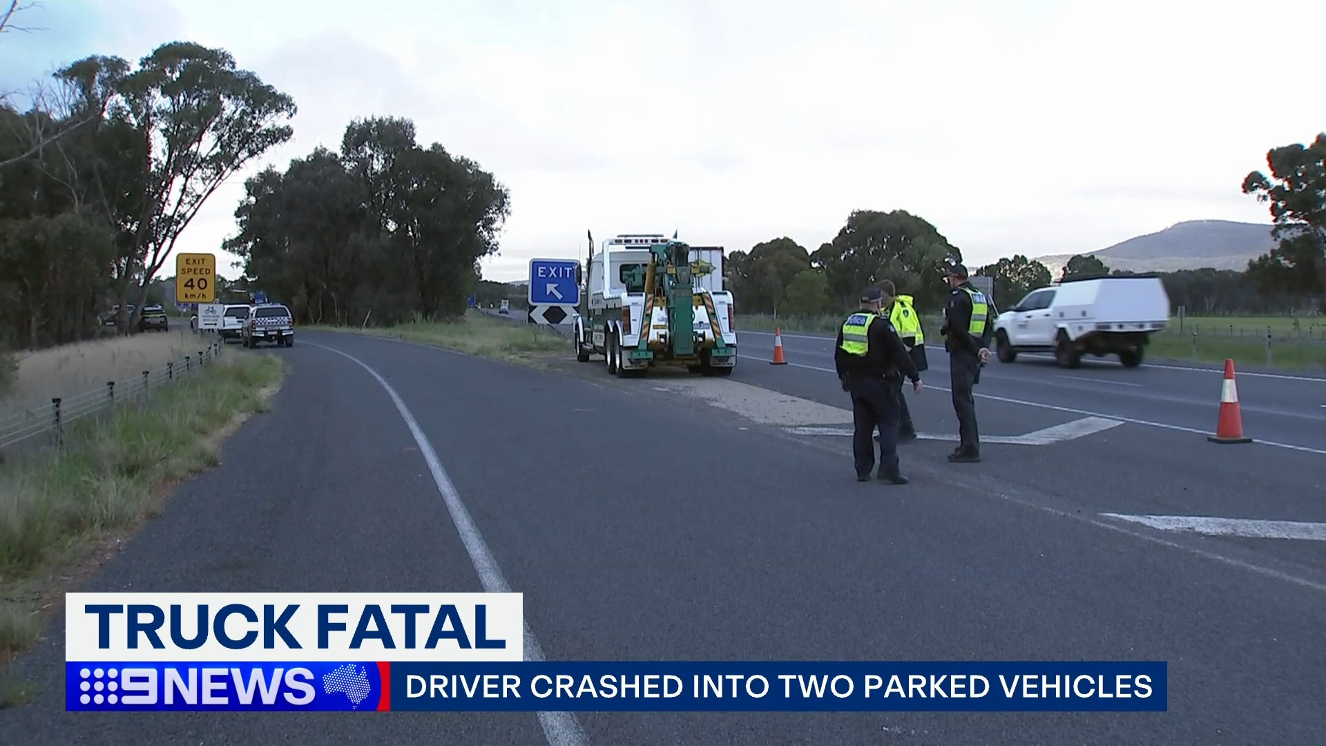 Fatal truck crash Wangaratta
