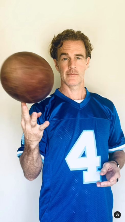 James Van der Beek selling merchandise cancer